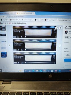 FEIT Flat Panel Led Fixture (3-Pack Box) 47.25" X 12" X 0.9" Customizable Color Temperature 