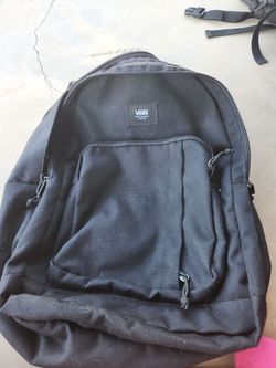 Black Vans Backpack