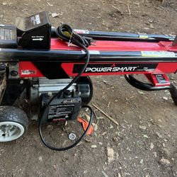 Powersmart 6 ton 15 amp electric log splitter outlet