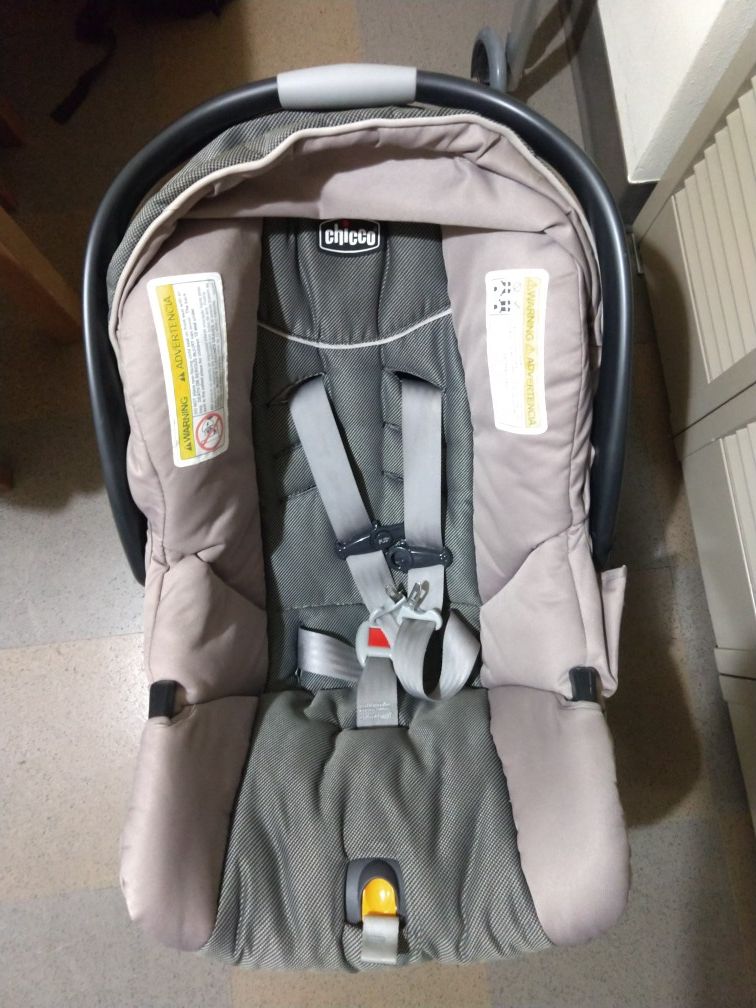 Chicco KeyFit 30 infant car seat, papyrus negotiable