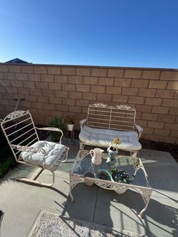 Four piece patio set