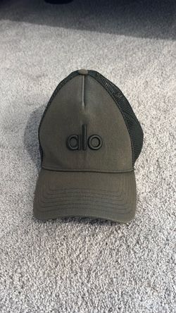 ALO Trucker Hat, Olive Green Color