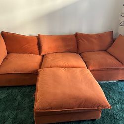 Need this Cloud Sectional Gone ASAP! New In Box $50DOWN 