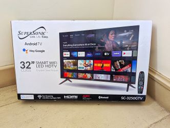 Google Chromecast Android Smart HDTV 32" *NEW*