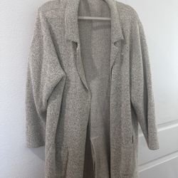 Beige Cardigan, 2X