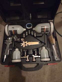 Husky hvlp standard gravity feed spray gun