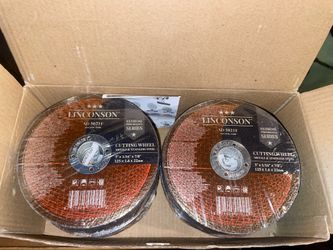 Linconson 5” Extreme Performance Series Metal Cutting Wheels