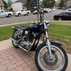 1977 Iron Head Harley Davidson 
