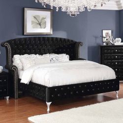 ‼️Sale‼️ 5PC Velvet Deanna Bedroom Set (2 Colors Available)