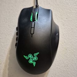 Razer Naga Classic Edition Wired Gaming Mouse 16 Button RGB MMO Mouse 
