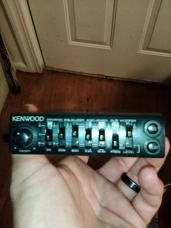 Kenwood old school equalizer works great for Sale in Stockton, CA OfferUp