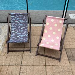 Kids’ Beach Sling Chairs 