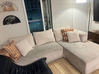 Cream couch