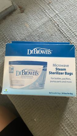Drbrown’s microwave steam sterilizer bags
