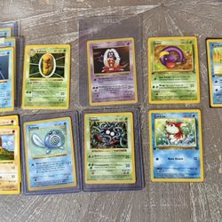 Pokémon Cards Shadowless First Edition 