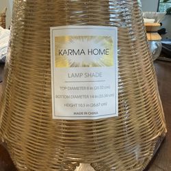 Rattan Lampshade