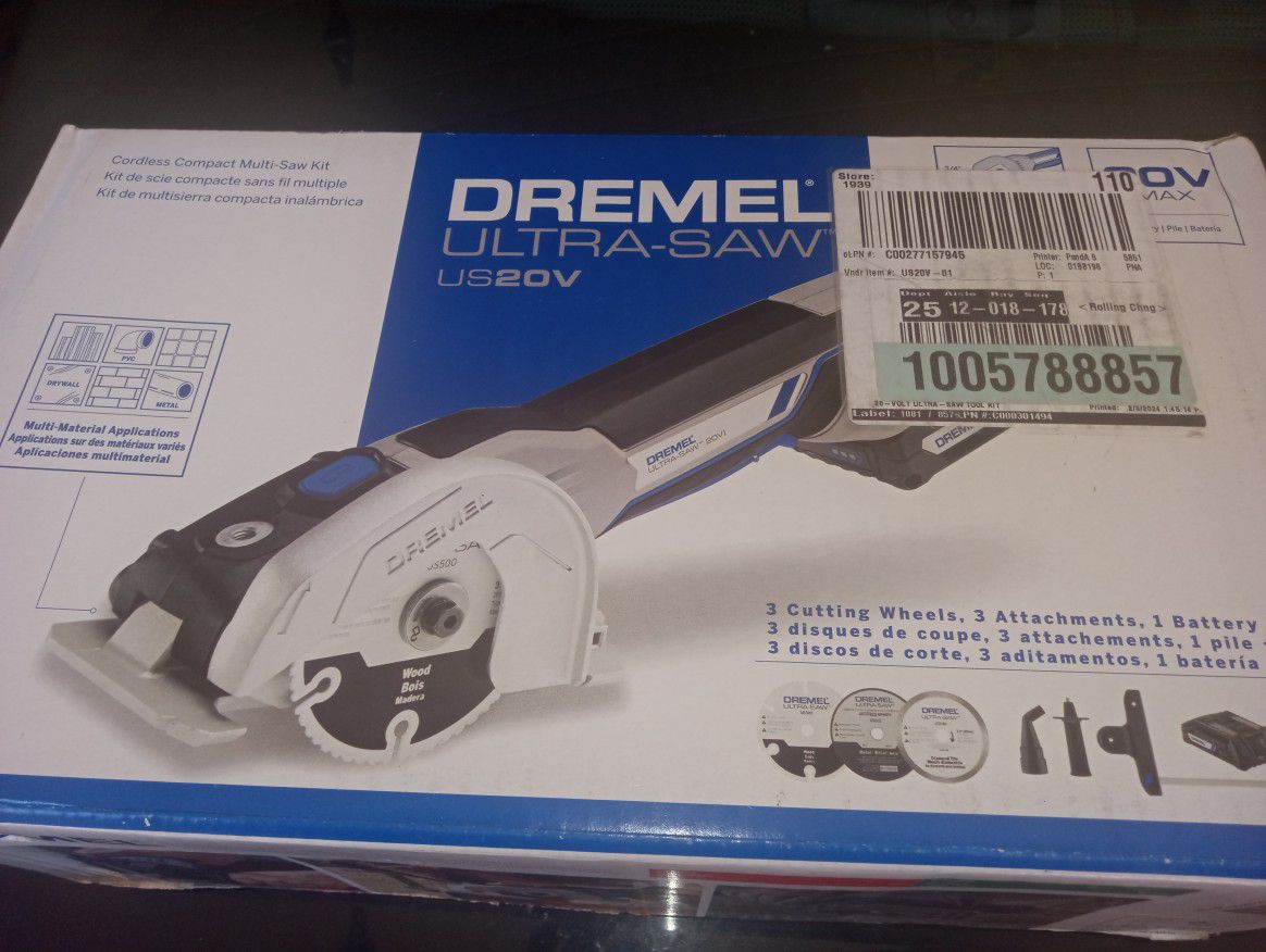 Dremel Ultra Saw New