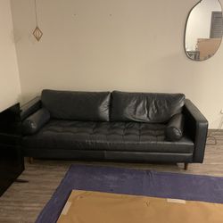 Article Navy Blue Sofa