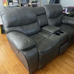 Double power recliner