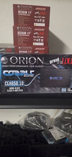 New!! Orion Elite 650 RMS 1ch Amplifer