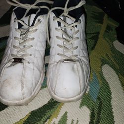Men's White Fila Sneakers