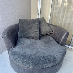 Grey Armchair 