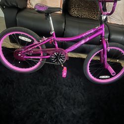 Girls Purple Bike 