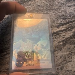 Micheal Jordan Reflector Card