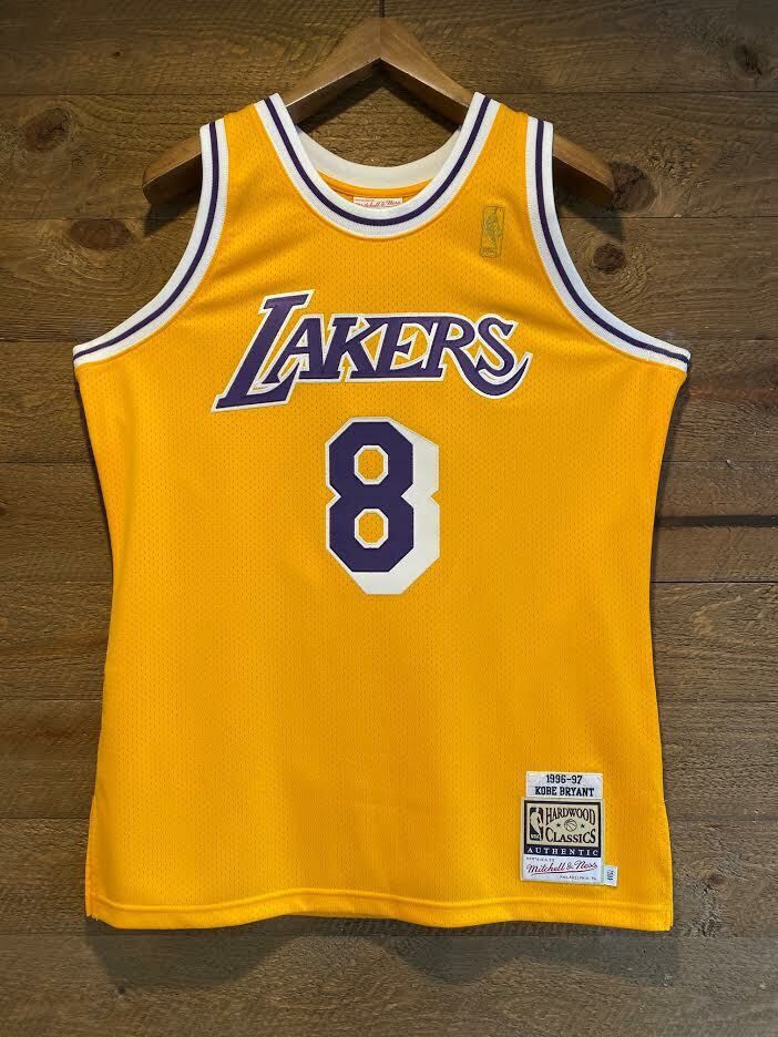 MITCHELL AND NESS Los Angeles Lakers Kobe Bryant 1996-97 Authentic