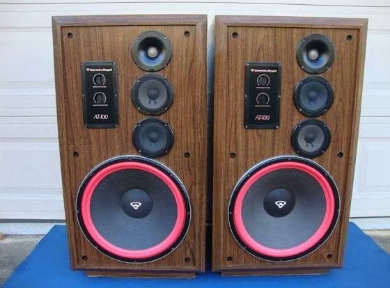 Cerwin Vega At-100 (at-15) 3-way Floor Speaker -15" Woofers