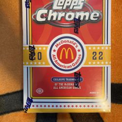 topps chrome mcdonald’s box