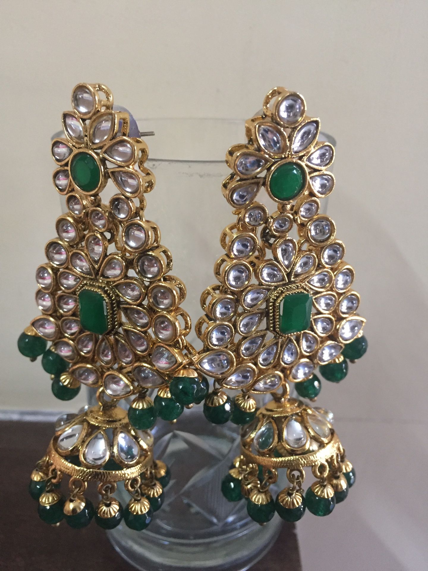 Beautiful Ethnic Kundan Earrings