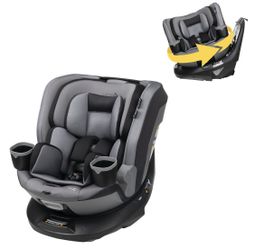 EasyTurn 360 2-in-1 Convertible Car Seat, 360 Degree Rotating Infant to Toddler Rotating Car