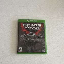 Xbox One Gears of War Ultimate Edition game