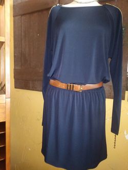 Michael kors belted dress. Like new .Medium size
