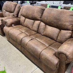 BOOTHBAY AUBURN RECLINING SOFAS COUCHS WITH INTEREST FREE PAYMENT OPTIONS 