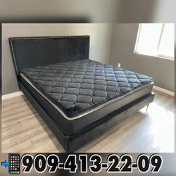 14” Cal King Midnight Collection Hybrid Pillow Top Mattress!