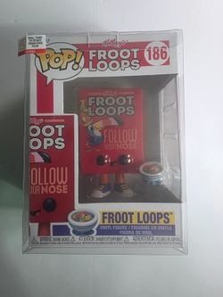 Funko Pop Ad Icons 186 Kelloggs Froot Loops Cereal Box