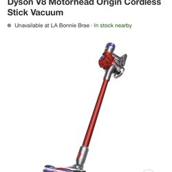 Dyson V8 Motorhead Cord Free