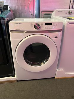 Samsung white gas dryer