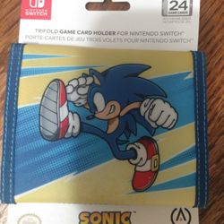 Brand New Sonic Nintendo Switch Game Holder