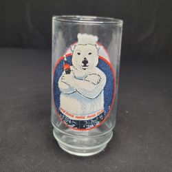 Coca Cola Vintage Polar Bear Glass