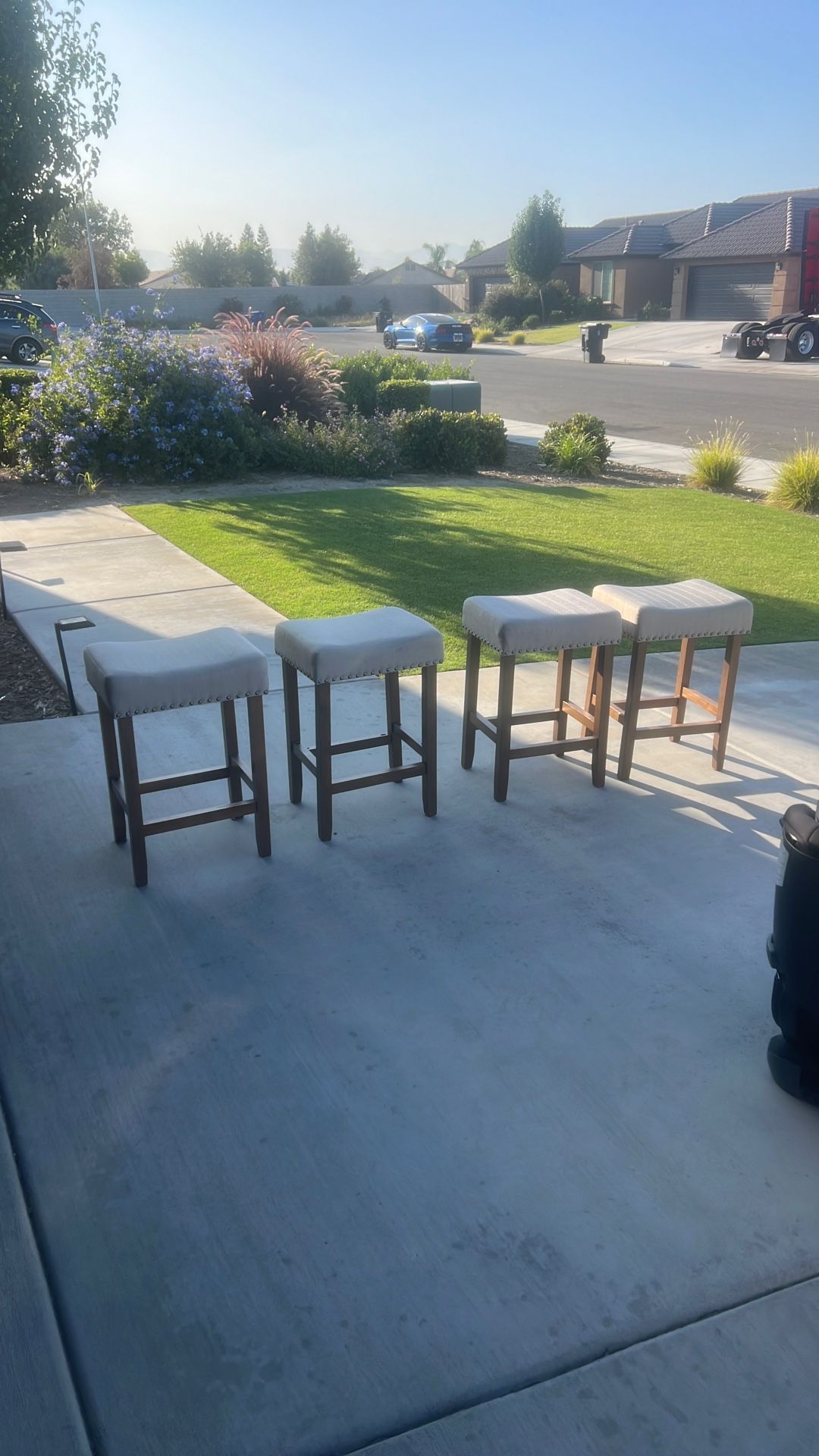 Four 24inch Counter Stools