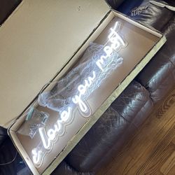 Neon sign Wedding 