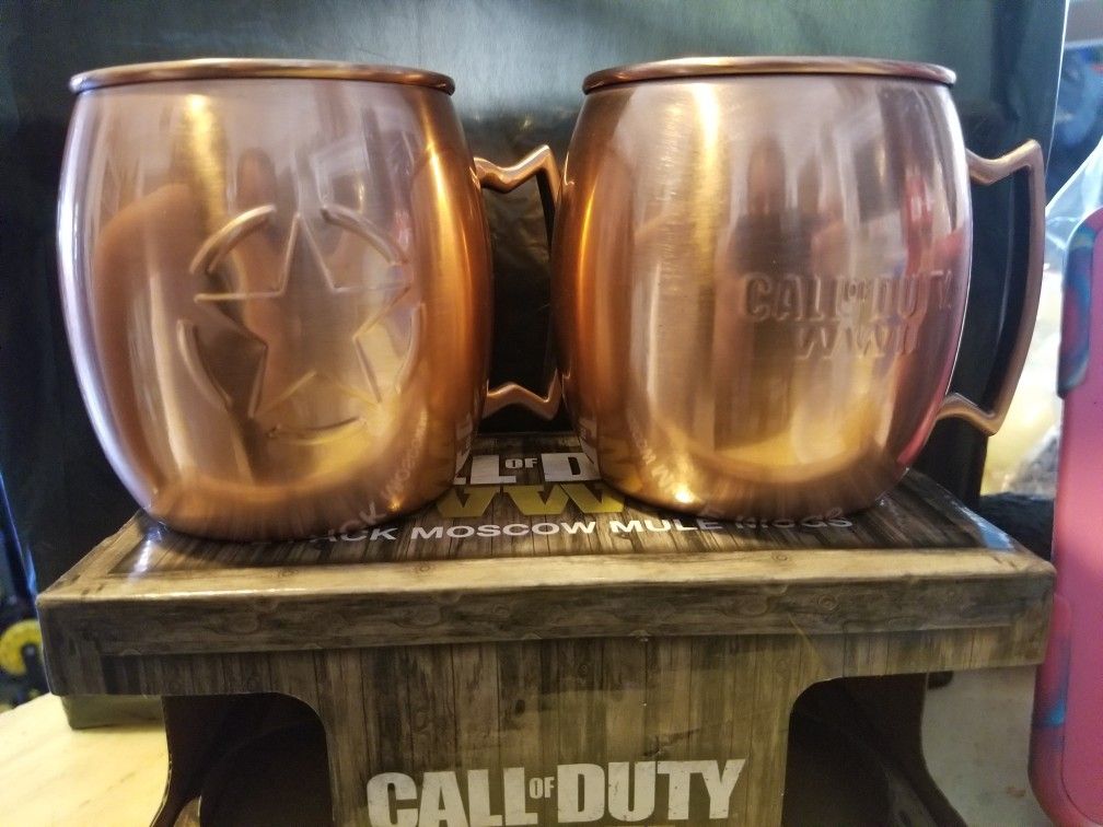 COD WW2 Moscow Mule Mugs