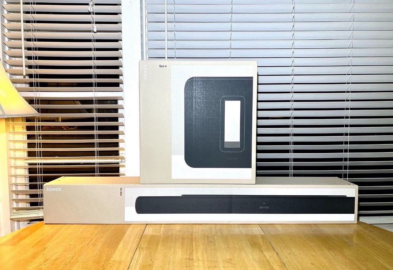 Sonos Arc Ultra (Black) + Sonos Sub 4 (Black)