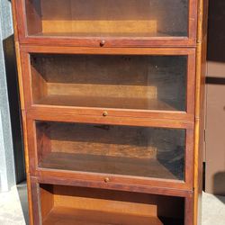 Vintage Gunn Sectional Barrister Stackable Book Case