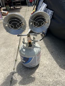 Double Head Propane Heater