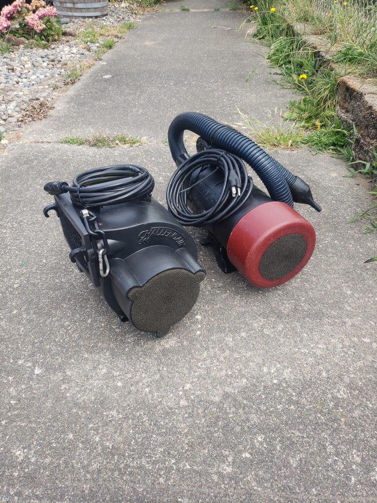 2 Professional Pet Dryers (Heated)