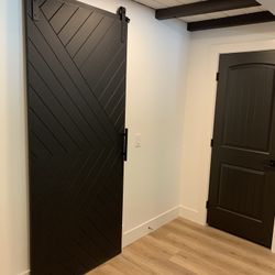 herringbone barn door